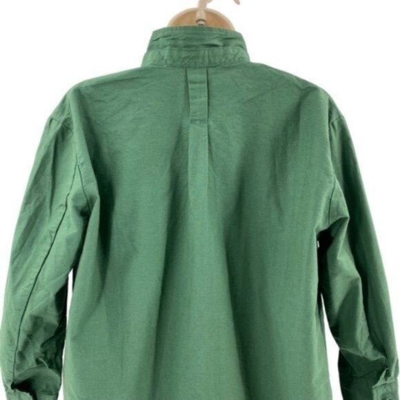 Pomander Place | NEW Green Polly Collared Preppy Shirt Dress Size XXL - Picture 9 of 13